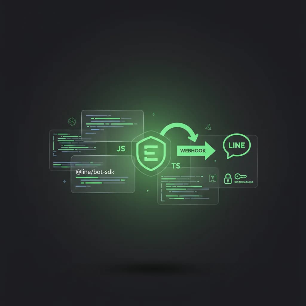 @line/bot-sdk Express Middleware: Complete Example with replyMessage & validateSignature