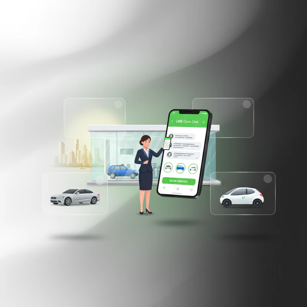 LINE OA Automation สำหรับดีลเลอร์รถยนต์ในประเทศไทย